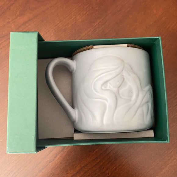 Starbucks ceramic light grey mermaid mug - Picture 7 of 8